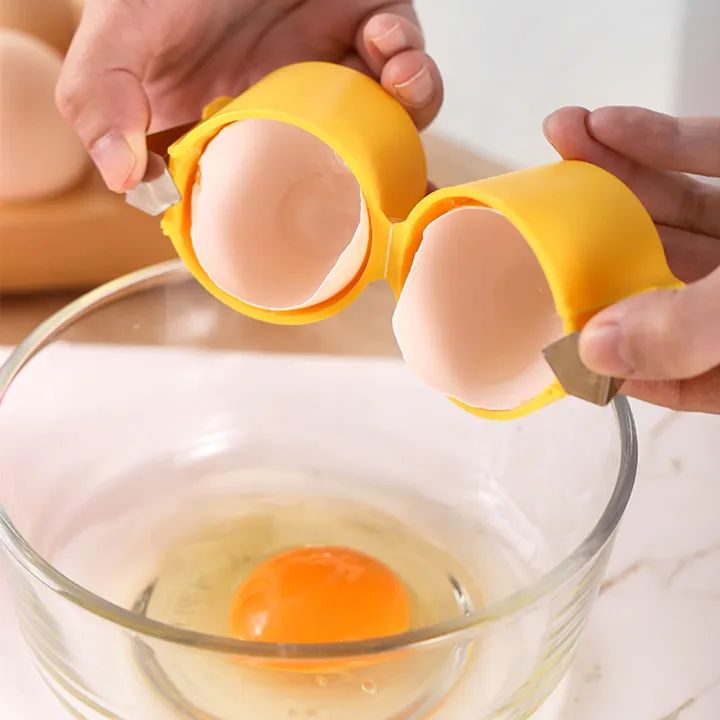 Portable Egg Cracking / Opener Tool