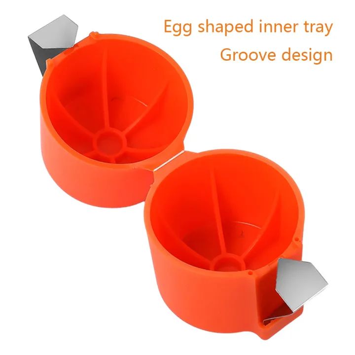 Portable Egg Cracking / Opener Tool