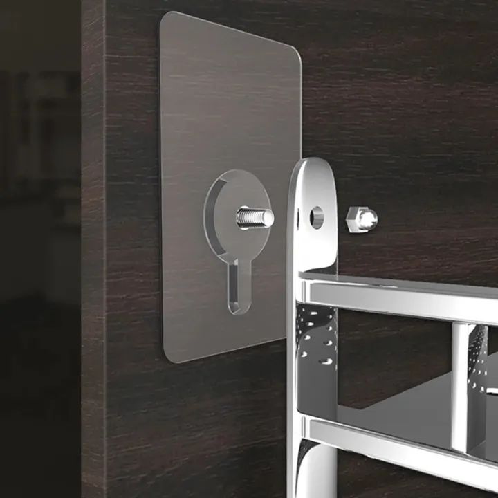 Self Adhesive Punch Free Wall Hooks - 10 Pcs
