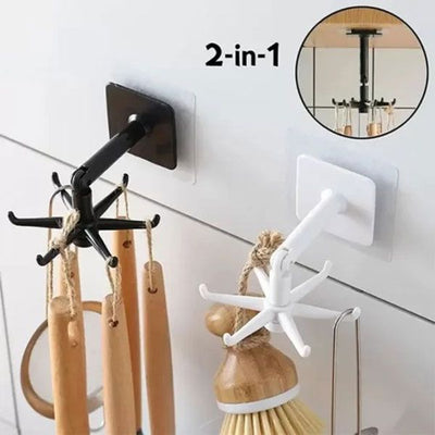 Rotating Stick Hook 360 Degrees - Kitchen Tools ( Spoon Holder Stand)