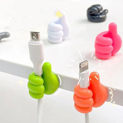 Silicone - Thumb Wall Hook (10-Pcs)