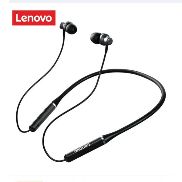 Lenovo HE05 (Bluetooth Neckband) - Earphones