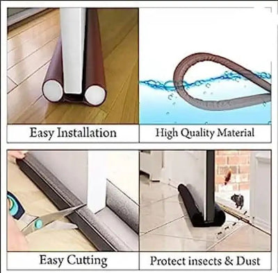 Door Dust Stopper / Insect Air Stopper (Under Bottom Seal, Twin Guard For Door and Window)