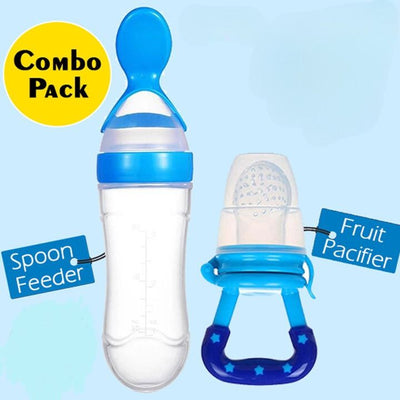 Combo - Baby Spoon Feeder and Fruit Pacifier