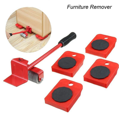 Furniture Lifter - 5 Piece Mobile Tool Set