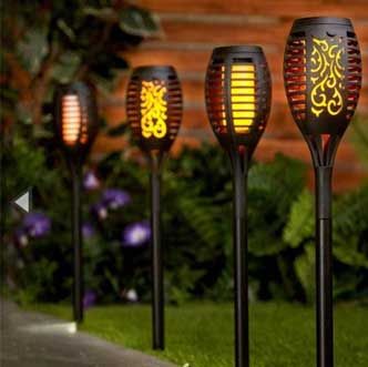 Solar Torch Light - Flame Effects