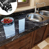 Self Adhesive - Black Marble Sheet (60CM x 2M)