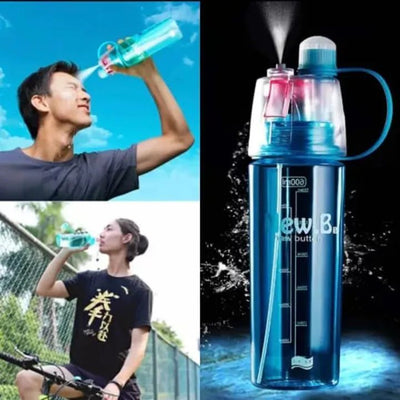 Drink And Spray - Portable Water Bottle