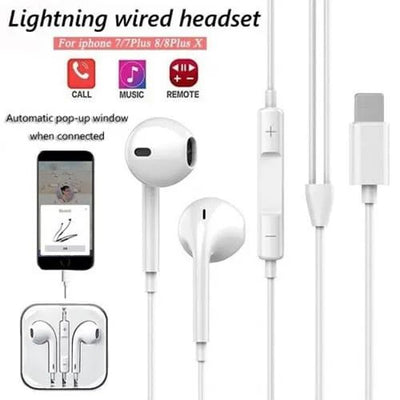 Lightning Connector - Pop-Up Earphones (iPhone)