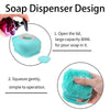 Silicone Ultra Soft Bath Sponge / Shower Brush / Body Massager with Soap Dispenser