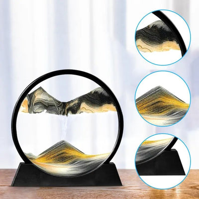 Sand Art Hourglass - Sandscape Painting / Sand Clock Moving