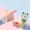 Cartoon Watch Fan With Wrist Strap - Rechargeable