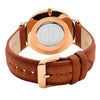 Men's Wrist Watch - Leather Strap (Analog)