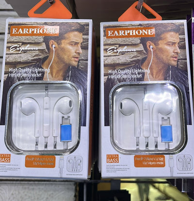 Lightning Connector - Pop-Up Earphones (iPhone)