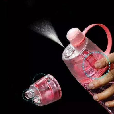 Drink And Spray - Portable Water Bottle