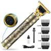 Professional Hair And Beard Trimmer - T9 (Metal Body)