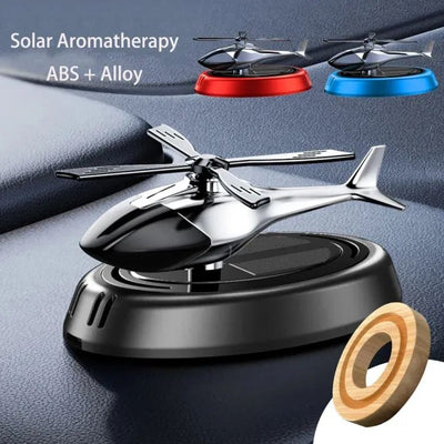 Helicopter Car Air Freshener - Solar